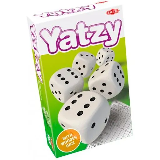 Yatzy træterninger - klassisk terningspil