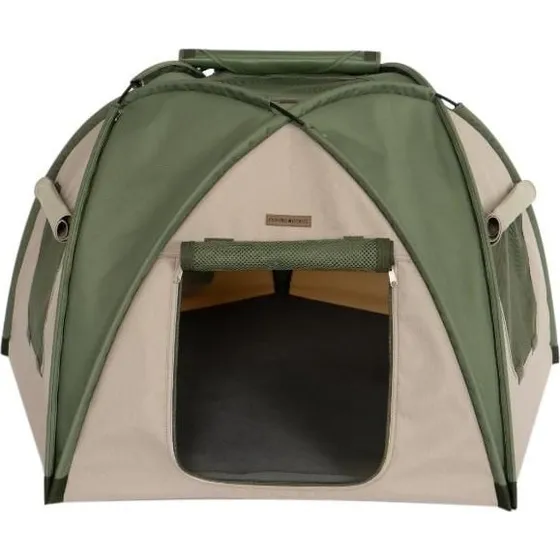Nordic Paws Ludvig Pet Tent Grøn/Grå 100x100x53 cm