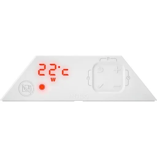 Nobø NCU-2Te Eco Termostat, 230V/400V, hvid
