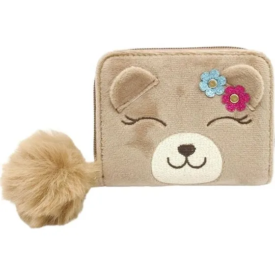 Tinka Pung Teddy Brun med Lynlås