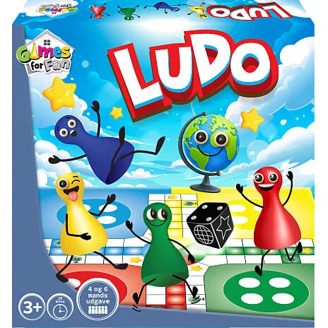 Games for Fun Ludo - familiespil fra 3 år