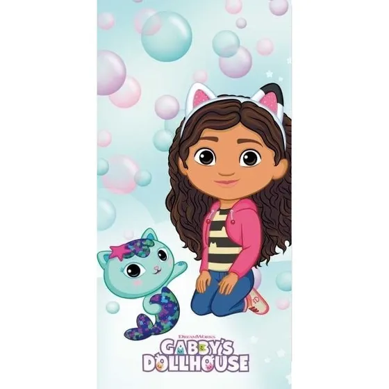 Gabby's Dollhouse Badehåndklæde 70x140cm