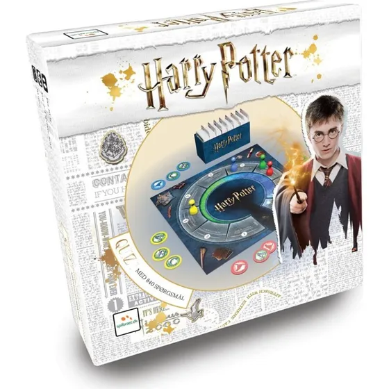 Harry Potter Quizspil - Brætspil til 10+ år