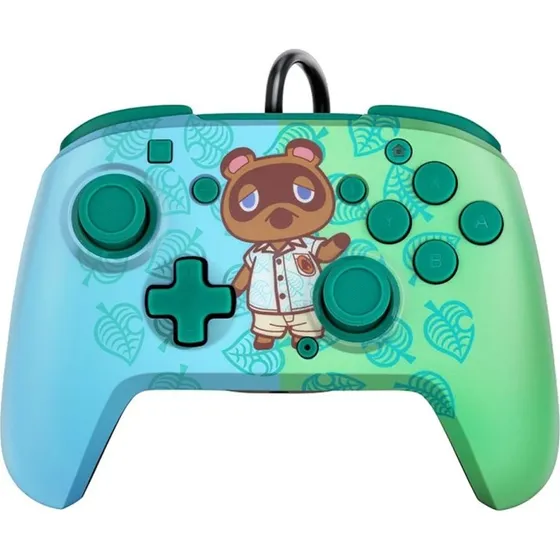 PDP Faceoff Deluxe+ Controller til Nintendo Switch – Animal Crossing