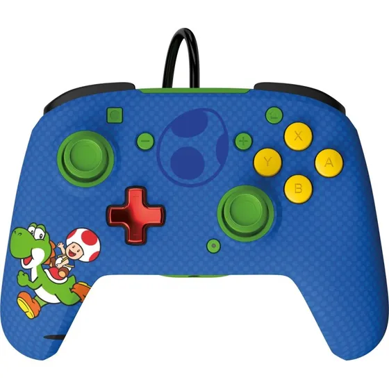 PDP Rematch Kablet Controller - Yoshi & Toad, Nintendo-licenset