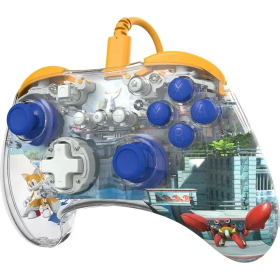 PDP REALMz Gennemsigtig USB Gamepad til Nintendo Switch