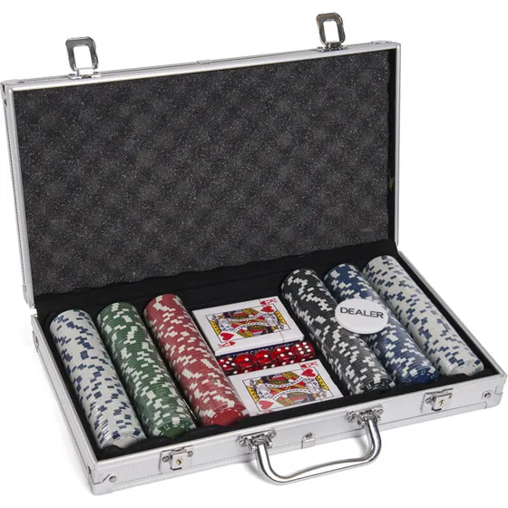 VINI GAME Pokerchips 300 i alukuffert 11,5 g