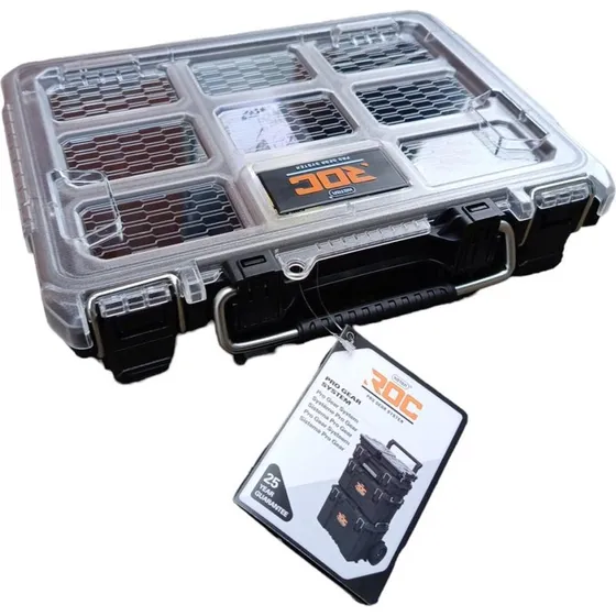 Keter ROC Pro Gear 2.0 Small, 4,3 L, Sort