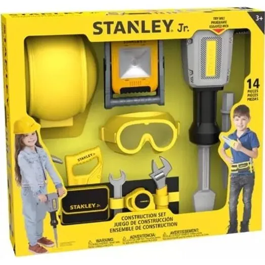 Stanley Jr. SRP122-SY Byggesæt til Børn 3+ år – 14 dele