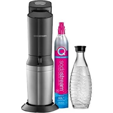 SodaStream CRYSTAL 3.0 Rustfrit Stål Sort 0,7 L