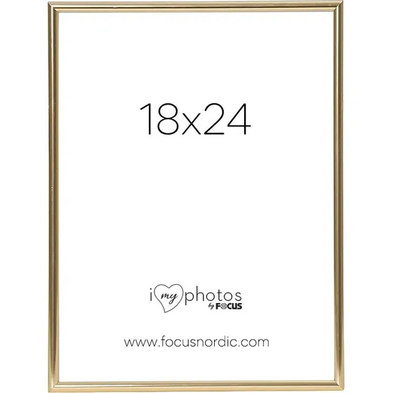 Focus Can-Can Billedramme 18x24 cm, Guld