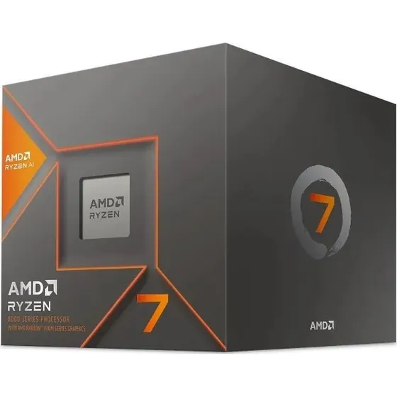 AMD Ryzen 7 8700G 8 kerner 16 tråde 5.1 GHz AM5 Radeon 780M Wraith Spire-køler