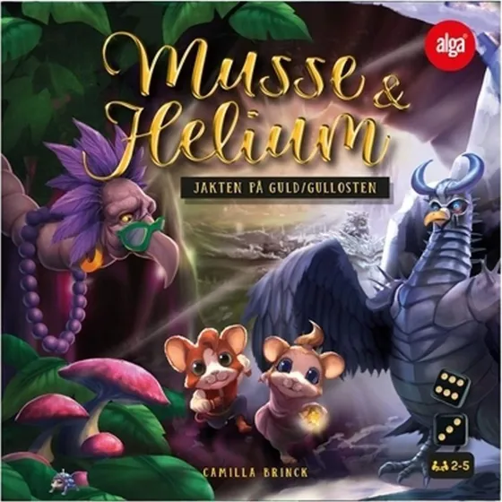 Alga Jakten på Guld/Gullosten - Musse & Helium