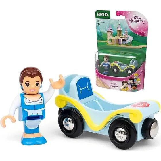 Brio Disney Prinsesse Belle & Vogn 33356