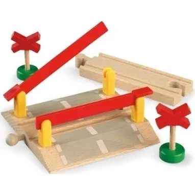Brio 33388 Jernbaneoverskæring med faldbare bomme