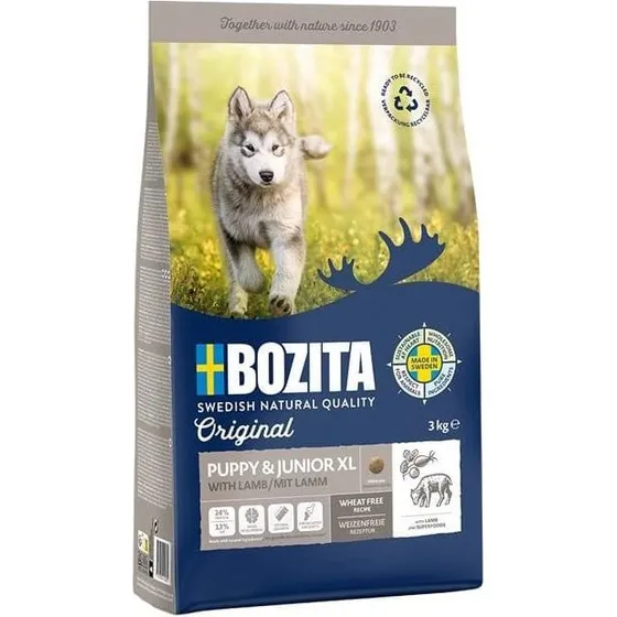 Bozita Original Puppy JuniorXL med Lam 12 kg