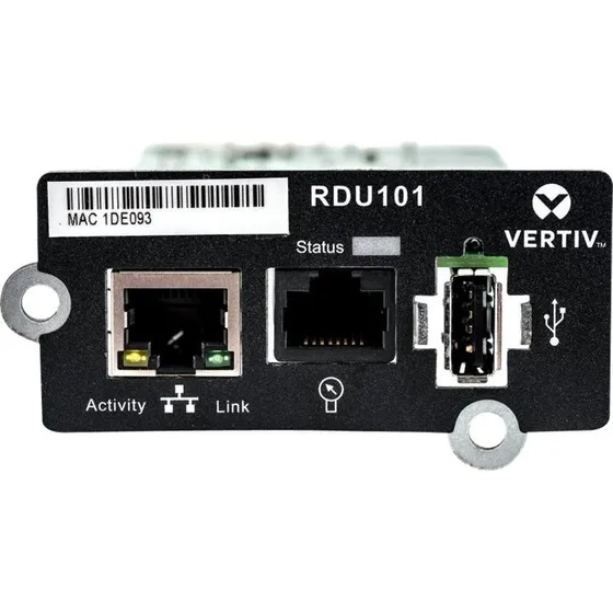 Liebert Intellislot 10/100 Ethernet Adapter for fjernadministration