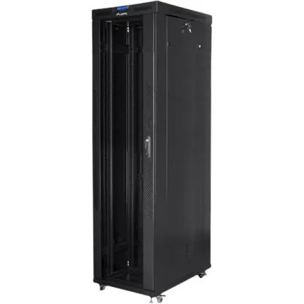 Lanberg Rack Sort 47U med 4 køleblæsere