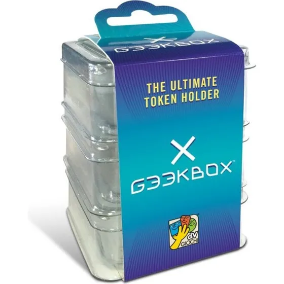 dv Giochi Geekbox - 3 stk opbevaringsbokse (7×7,5×3 cm)