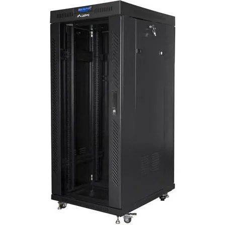 Lanberg Rackskab 27U 80x100 cm, sort