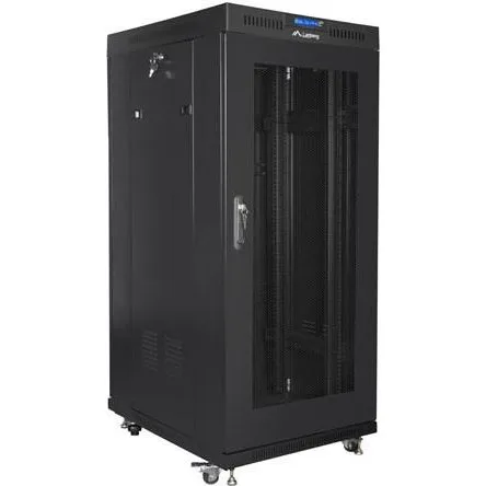 Lanberg Serverrack 22U Gulvmodel 80×80 cm Sort