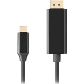 Lanberg USB-C til DisplayPort 50 cm, sort