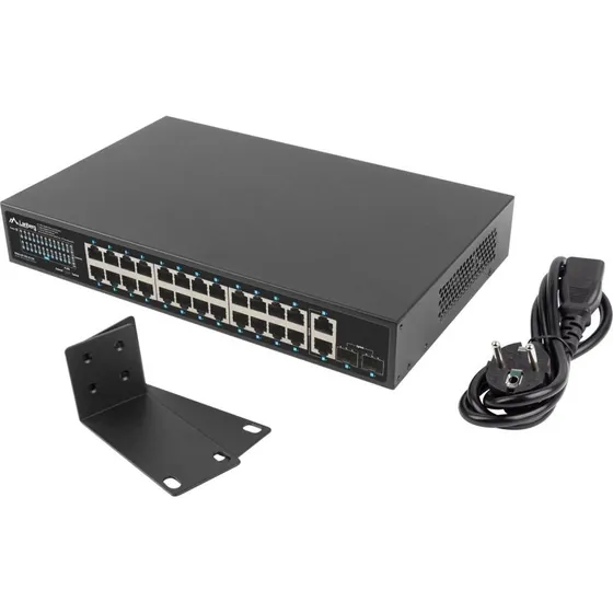 Lanberg RSGE-24P-2GE-2S-250 24-porte PoE+ Switch