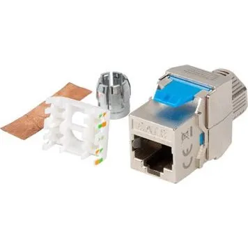 Lanberg Sølv Modular Indlæg CAT 8.1 FTP RJ-45