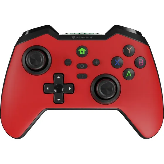 Genesis Mangan 400 Rød Trådløs Gamepad, 19 Knapper, Bluetooth