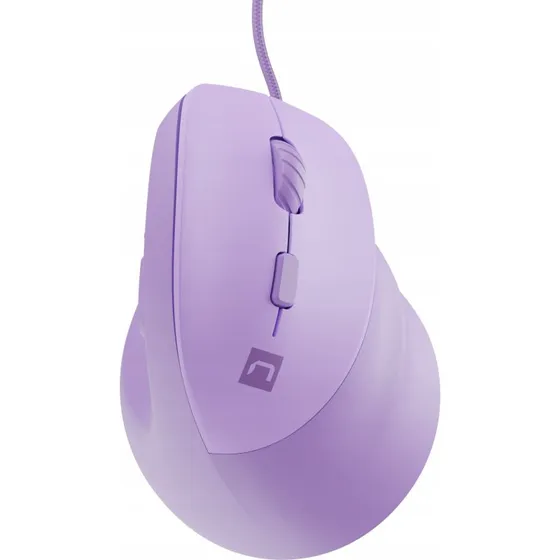 Natec Crake 2 Pro Lodret Mus, Lilla, USB, 12800 dpi