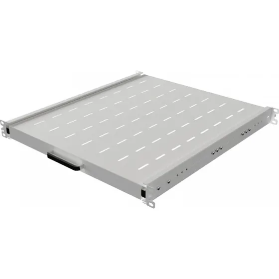Lanberg Udtrækshylde 19" 1U Grå 445x500mm 35kg