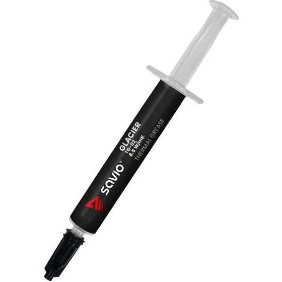 Savio TG-02 Kølepasta 8,5 W/mK, 4 g, Sort