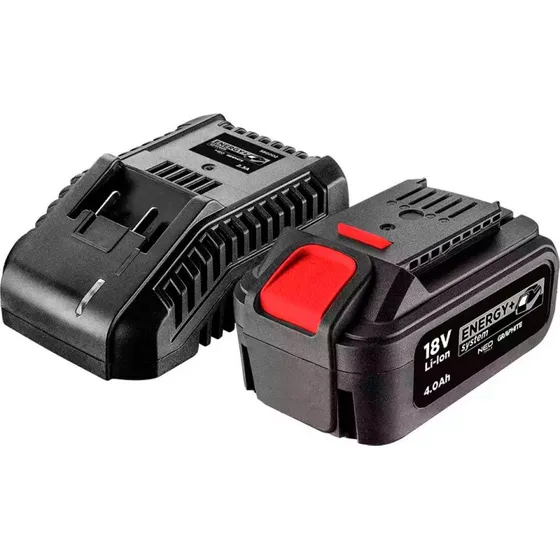 Graphite 58GE132 Energy+ 4,0Ah 18V Batteri med Oplader