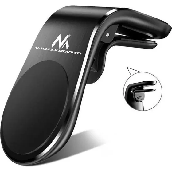 Maclean MC-326 Magnetisk Mobilholder, Sort, Universel