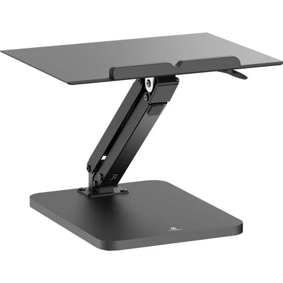 Maclean MC-493 Justerbar Monitor- og Laptopstand, Sort