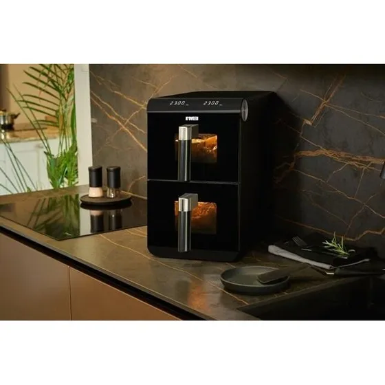 Noveen DoubleCrisp AF5050 X-Line 11 l, sort, 1700 W