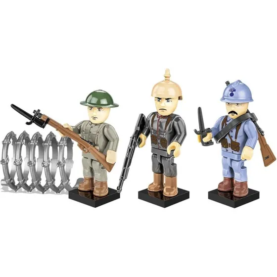Cobi Great War – 35-delet soldatssæt med fransk soldat
