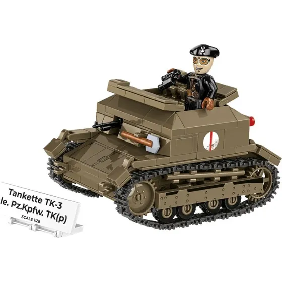 Cobi TK-3 Tank - Byggesæt med 323 klodser