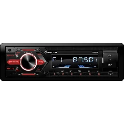 Manta Ottawa RS4508 Bluetooth Bilradio 1 DIN, Sort