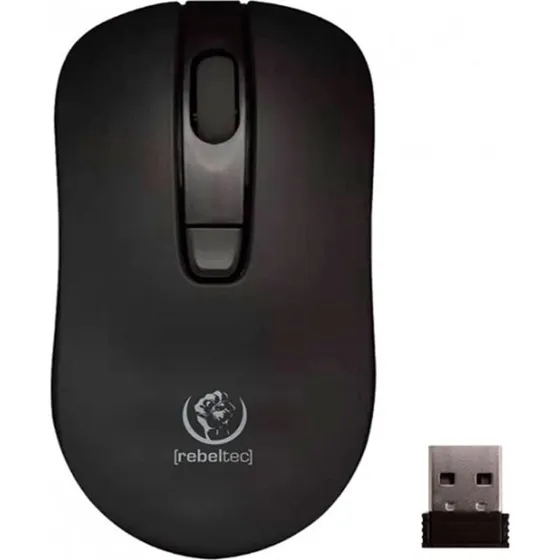 Rebeltec Star Trådløs USB-mus (2,4GHz) Sort