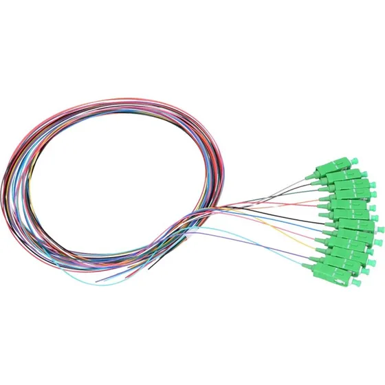 Extralink Fiberoptik 1,5 m SC/APC Rottehale 12 farver