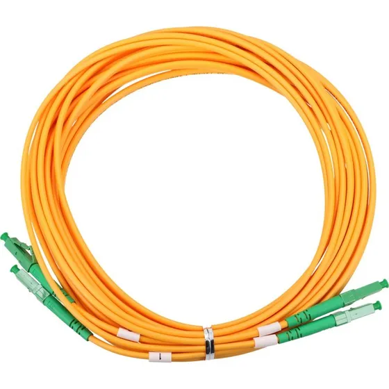 Extralink EX.1315 LC/APC-SM Fiberoptisk Kabel 2m, Orange