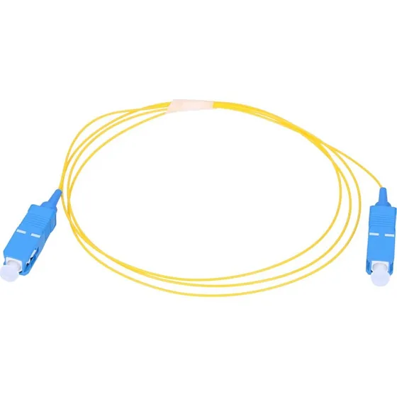 Extralink SC/UPC-SC/UPC G.657A 1m Gul Fiberoptisk Kabel