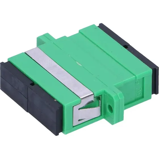 Extralink SC/APC Duplex Adapter, Grøn
