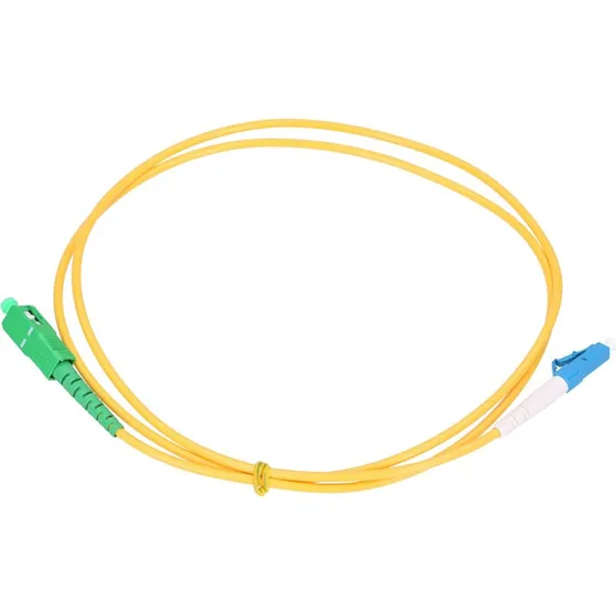 Extralink EX.2770 SC-LC Fiberoptisk Kabel, Gul, 1m