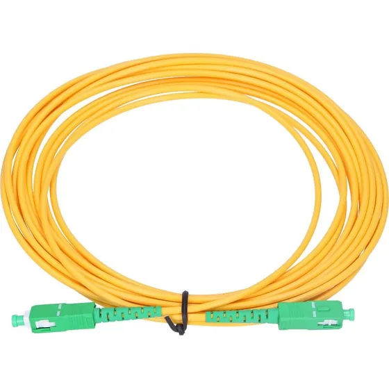 Extralink EX.9106 Gul 5m Singlemode Fiberoptisk Kabel SC/APC