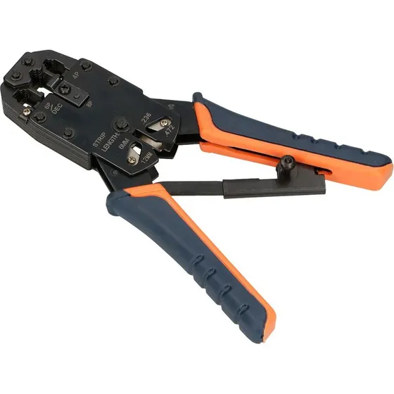 Extralink 4P+6P+8P Krimptang med Skralde (RJ45)