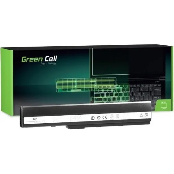 Green Cell AS02 11,1 V 4400 mAh Batteri til ASUS-laptop