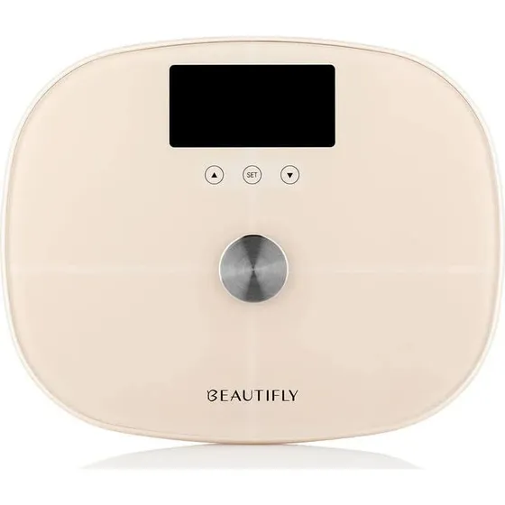 Beautifly SlimSense Badevægt, 180 kg, 4 Sensorer