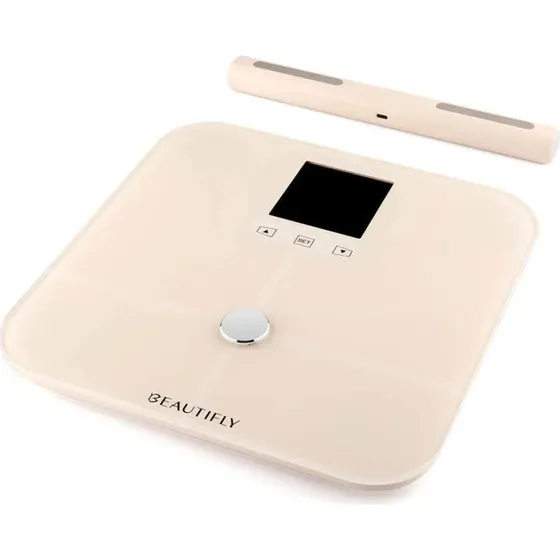 Beautifly Smart Body Scanner Badevægt – 29 Målinger, 8 Sensorer